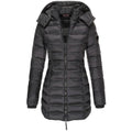 Jaqueta Feminina Puffer Longa com Capuz - WinterGlam - Site compre mais