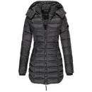 Jaqueta Feminina Puffer Longa com Capuz - WinterGlam - Site compre mais