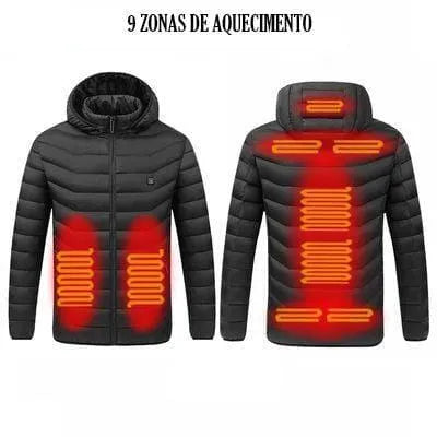 Jaqueta Masculina Puffer com Aquecimento Elétrico - PowerWarm - Site compre mais