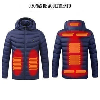 Jaqueta Masculina Puffer com Aquecimento Elétrico - PowerWarm - Site compre mais