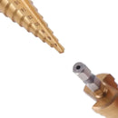 Kit 3 Brocas Titânio Escalonada + Estojo de Brinde - Site compre mais