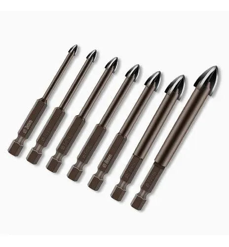 Kit 7 Brocas Indestrutíveis Universal Max Drill - Site compre mais