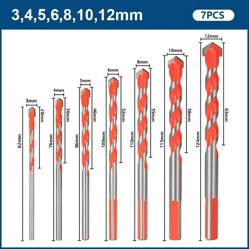 Kit Completo Brocas Diamantada Super Drill - Site compre mais