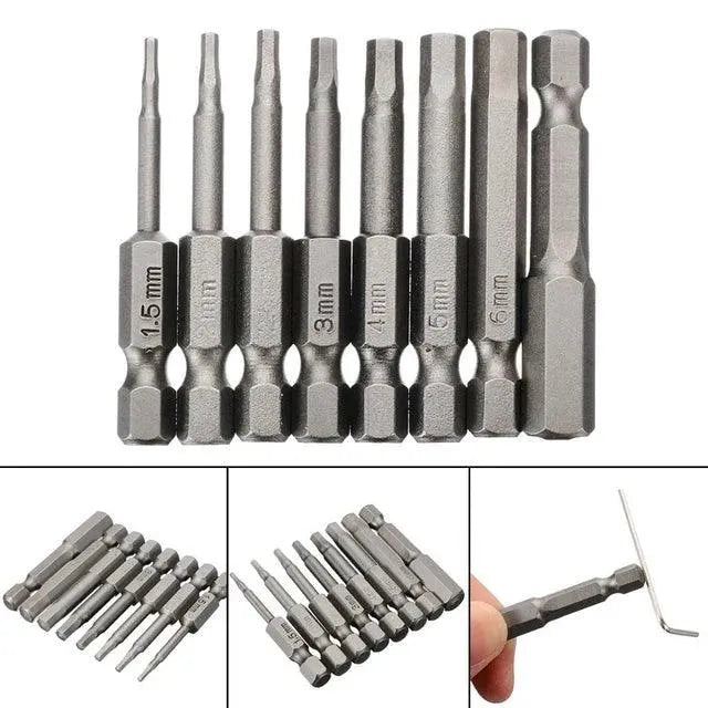 Kit Completo Brocas Hexagonal Magnética 7 Peças - Site compre mais