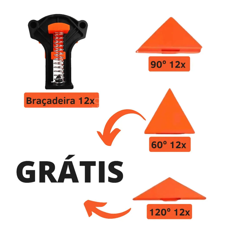 Kit de Braçadeiras para Alinhamento - Site compre mais