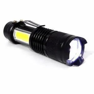 Lanterna Tática Recarregável USB - Super LED Zoom - Site compre mais