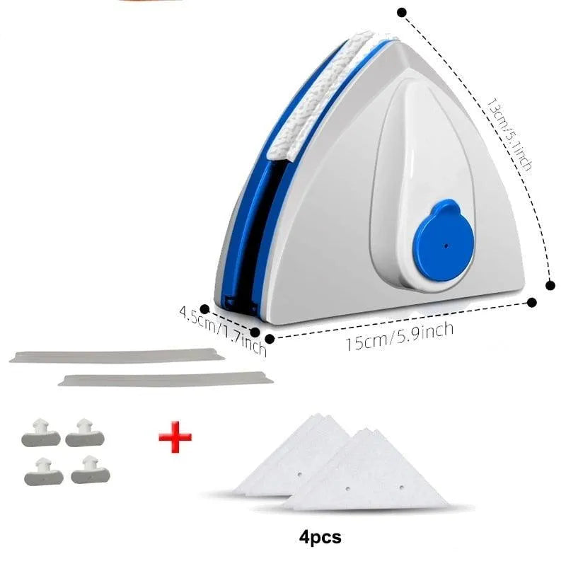 Limpador de Vidros Magnético Dupla Face - Glass Master - Site compre mais
