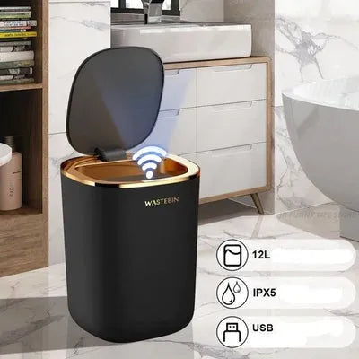 Lixeira Automática com Sensor Inteligente 12L - SmartBin.