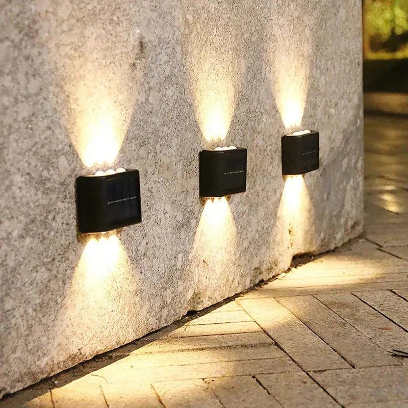 Luminária Arandela Led Solar Externa Impermeavel - SunBright - Site compre mais