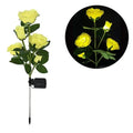 Luminária de Rosa Solar Impermeável para Jardim - Site compre mais