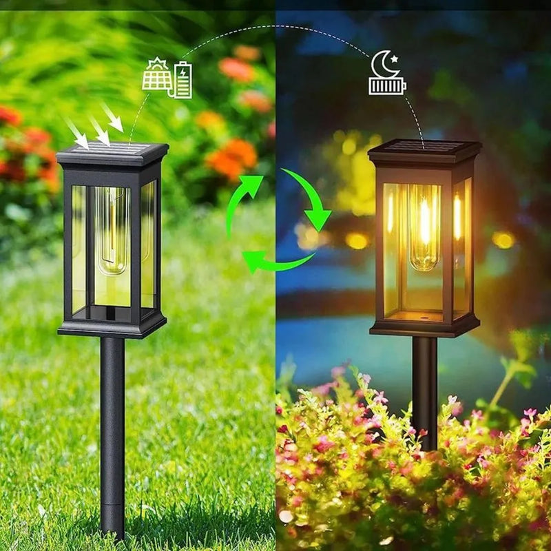 Luminária LED Solar Impermeavel de Jardim - SolarShine.