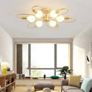 Lustre Pendente LED Moderno com Curvas - WaveLight - Site compre mais