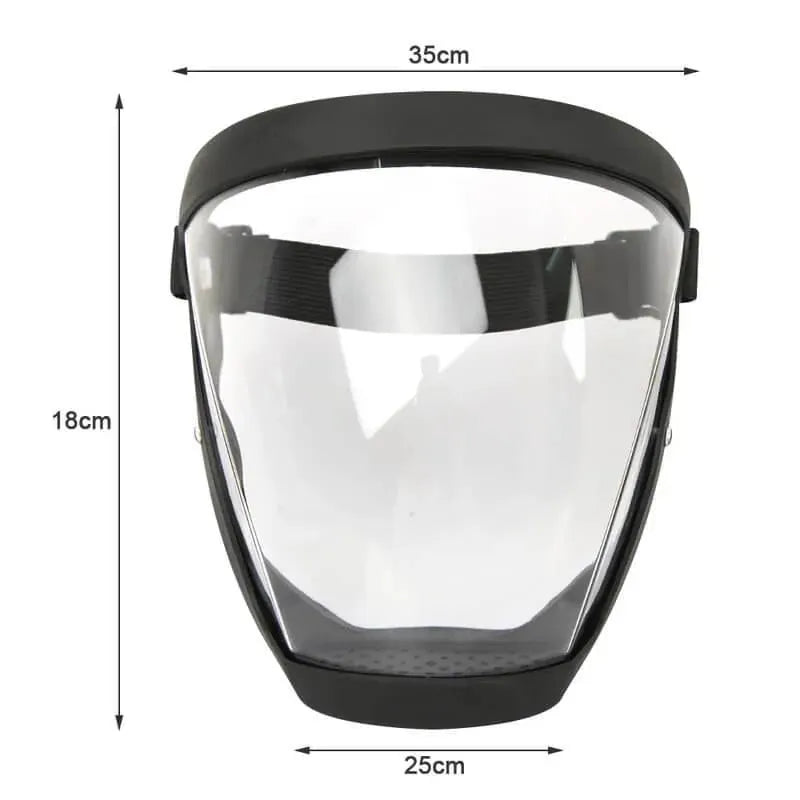 Máscara de Proteção Indestrutível Anti Embaçante Face Shield - Site compre mais