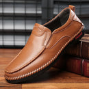 Mocassim Masculino de Couro Antiderrapante - ClassLine - Site compre mais