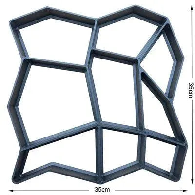 Molde Forma de Piso para Decoração de Jardim - Site compre mais