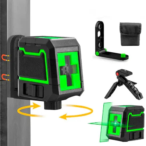 Nível Laser 360° de Alta Precisão Multifuncional - PrecisionPro.