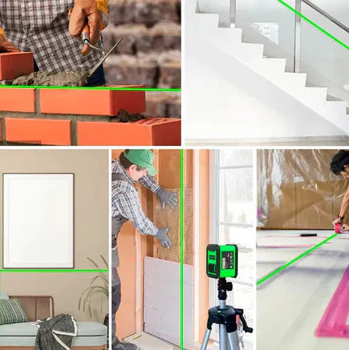 Nível Laser 360° de Alta Precisão Multifuncional - PrecisionPro.