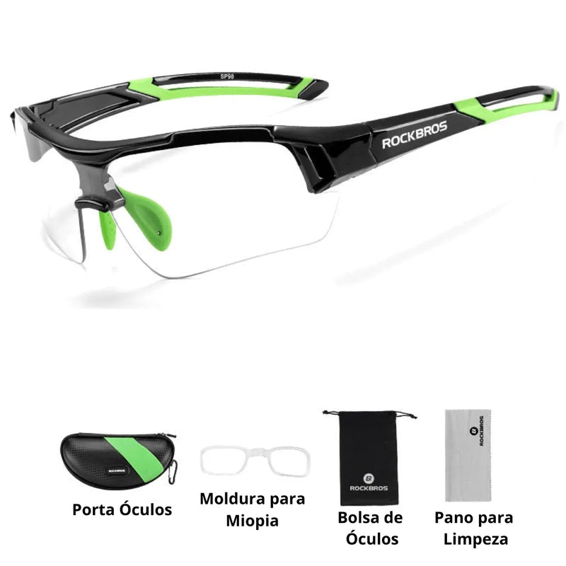 Óculos Ciclismo com Proteção UV400 Masculino/Feminino RockBros - Site compre mais