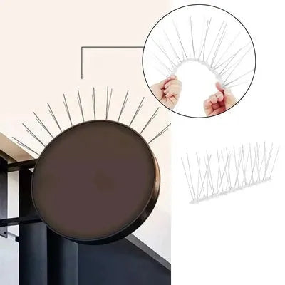 Passarinheira Anti Pássaros para Telha de Aço Inoxidável - 12 Peças - Site compre mais