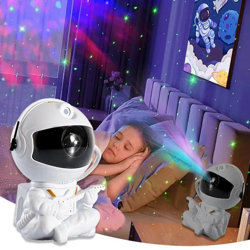 Projetor Astronauta de Galáxia Led - SpaceVision - Site compre mais