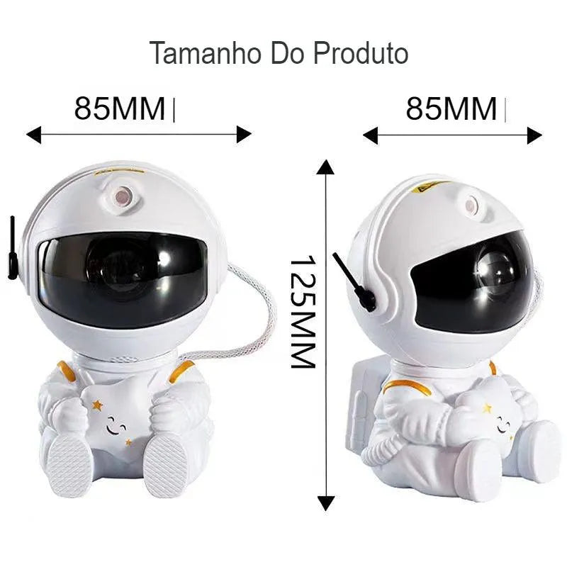 Projetor Astronauta de Galáxia Led - SpaceVision - Site compre mais