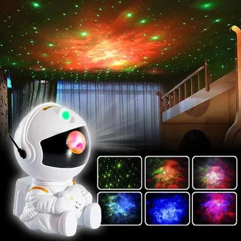 Projetor Astronauta de Galáxia Led - SpaceVision - Site compre mais