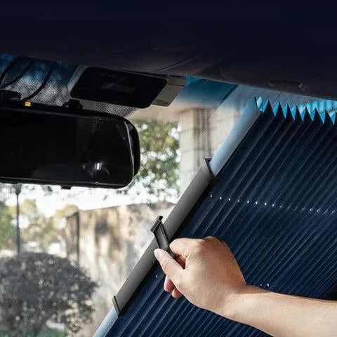 Protetor Solar Automotivo Retrátil com Proteção UV - SolarShield - Site compre mais