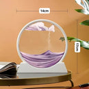 Quadro de Decoração de Areia Movediça Fluindo 3D - Site compre mais