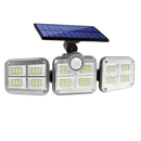 Refletor Led Solar Com 3 Cabeças 800W - EcoLight - Site compre mais