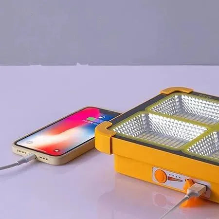 Refletor Led Solar Impermeavel com Powerbank Embutido - Site compre mais