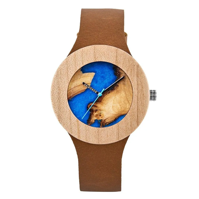 Relógio Masculino Feminino Bamboo Wood - Site compre mais