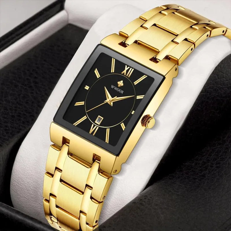 Relógio Masculino Gold Watch - Site compre mais