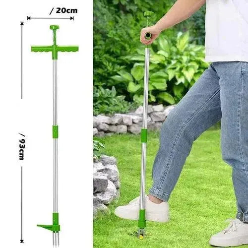 Removedor Extrator de Erva Daninha - Jardim Lindo e Limpo em Segundos - Site compre mais