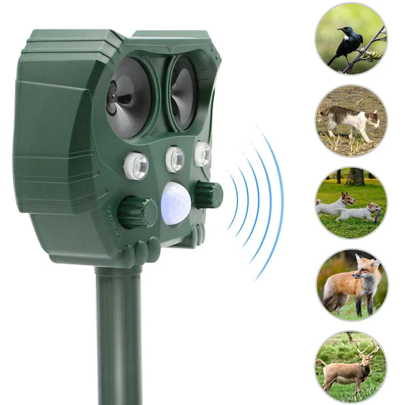 Repelente Solar de Animais e Pragas Ultra Sônico Impermeável - PestFree - Site compre mais