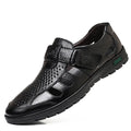 Sandália Masculina Clássica de Couro Respirável - Site compre mais