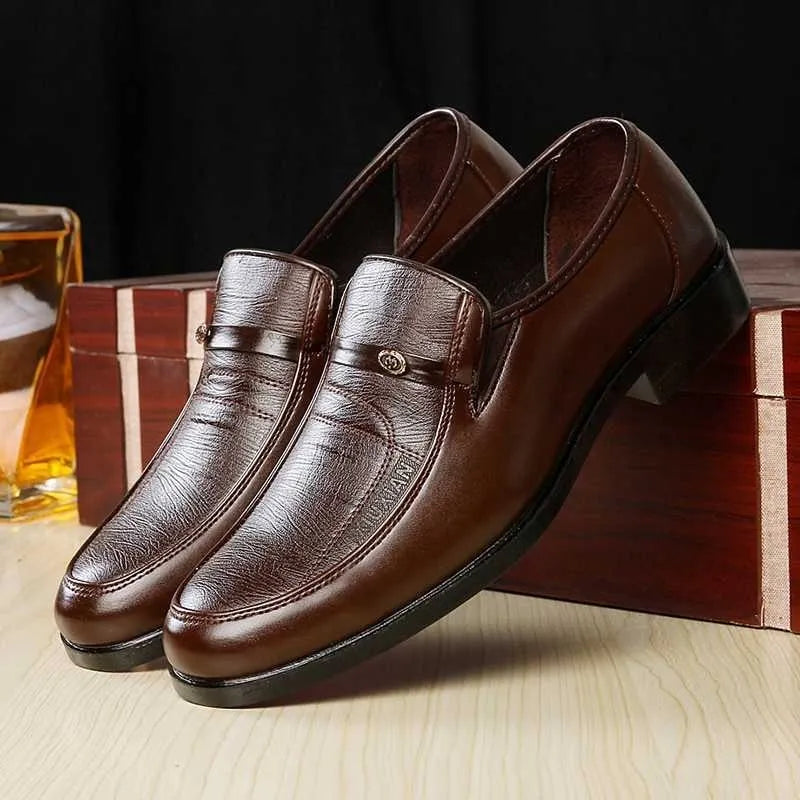 Sapato Masculino Social de Couro Respirável - EliteBreath - Site compre mais