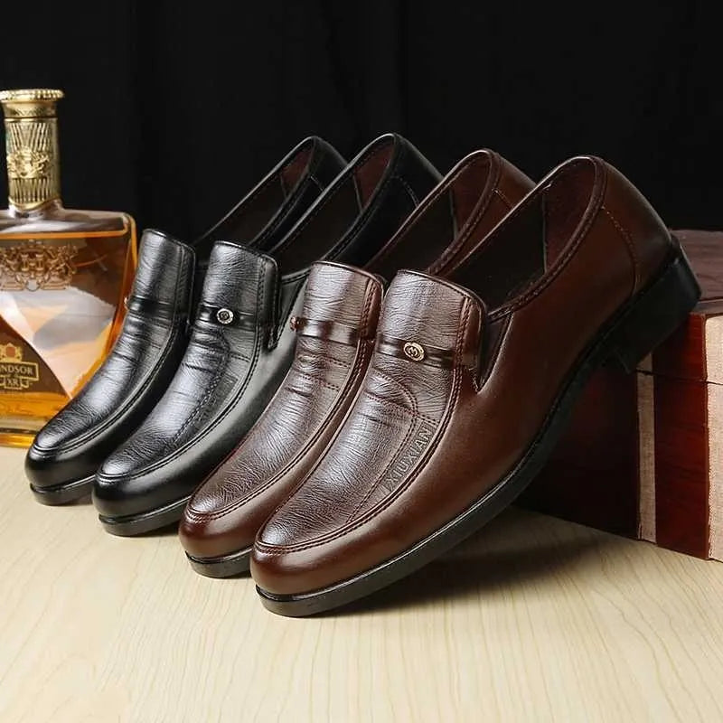 Sapato Masculino Social de Couro Respirável - EliteBreath - Site compre mais