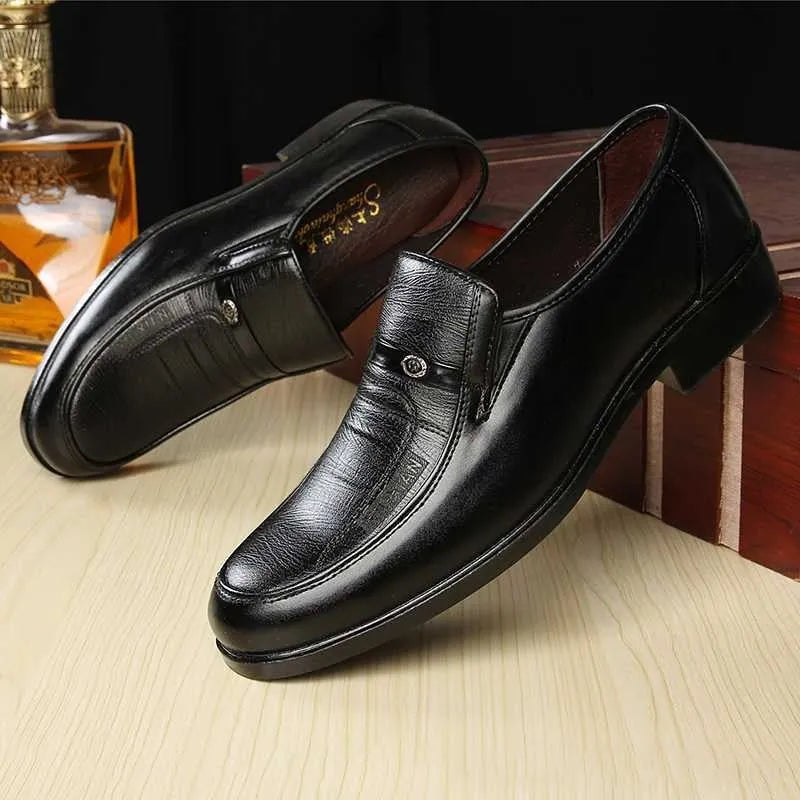 Sapato Masculino Social de Couro Respirável - EliteBreath - Site compre mais