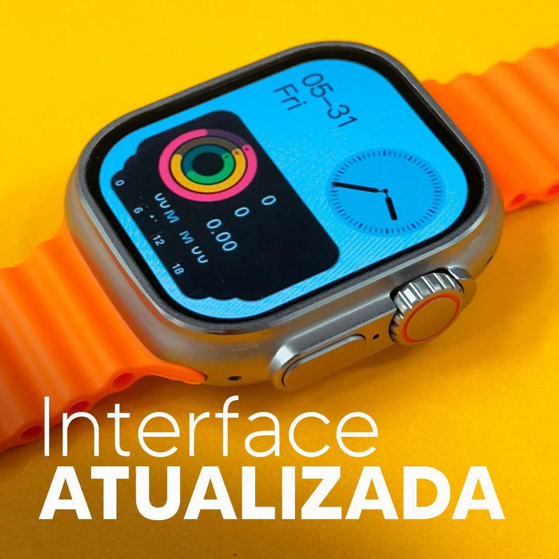 SmartWatch W69+ Amoled com 2 pulseiras e brinde exclusivo - 49mm - Site compre mais