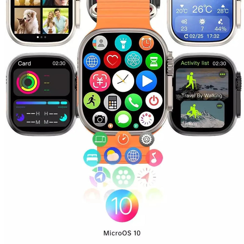 SmartWatch W69+ Amoled com 2 pulseiras e brinde exclusivo - 49mm - Site compre mais