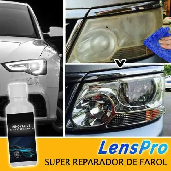 Super Reparador de Farol Automotivo - LensPro - Site compre mais