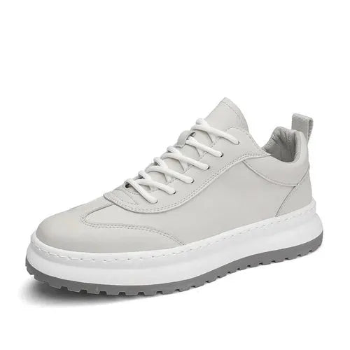Tênis Masculino de Couro Plataforma - ClassicLift - Site compre mais