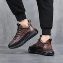 Tênis Masculino Elegance 3D de Couro - Site compre mais