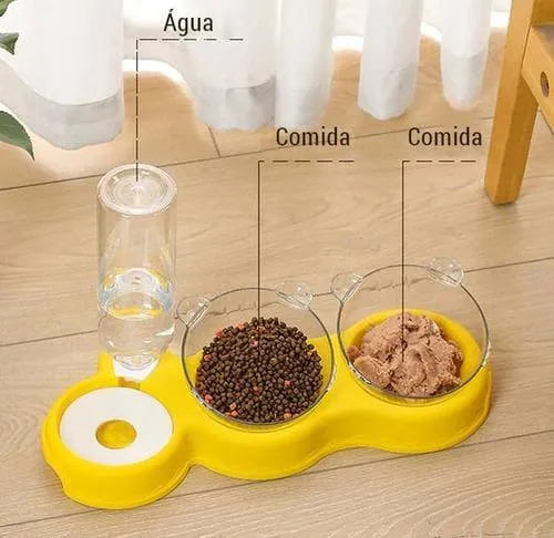 Tigela Ortopédica Anti Vômito para Pets - Bebedouro Automático - Site compre mais