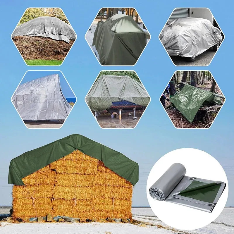 Toldo de Sombreamento Impermeável com Ilhós - ShadeGuard - Site compre mais