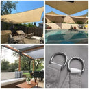 Toldo de Sombreamento Portátil Impermeável com Proteção UV.