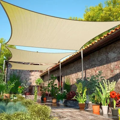 Toldo de Sombreamento Portátil Impermeável com Proteção UV.