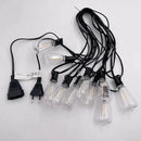 Varal de Luzes com Lâmpadas Bivolt Impermeável para Jardim - GardenLuxe.