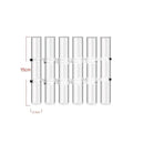 Vaso Ajustável de Vidro Transparente para Decoração - Site compre mais