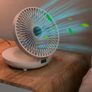 Ventilador com LED Portátil Recarregável - LightBreeze.